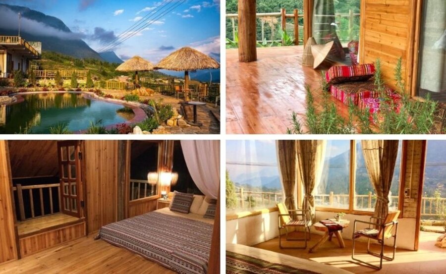 Top 20 Biệt thự villa Sapa giá rẻ view núi đẹp nổi tiếng có hồ bơi
