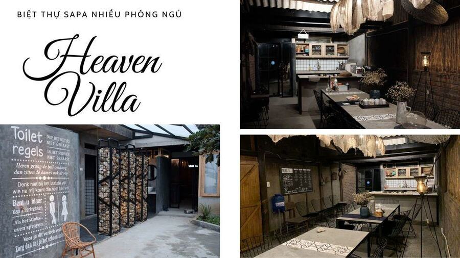 Top 20 Biệt thự villa Sapa giá rẻ view núi đẹp nổi tiếng có hồ bơi