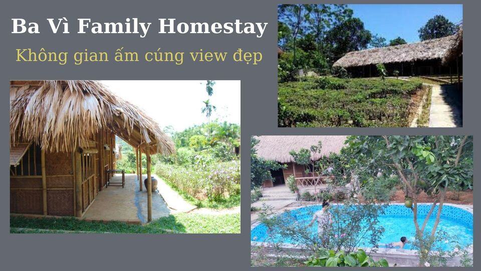 Top 20 Homestay Ba Vì giá rẻ view đẹp có hồ bơi thích hợp nghỉ dưỡng