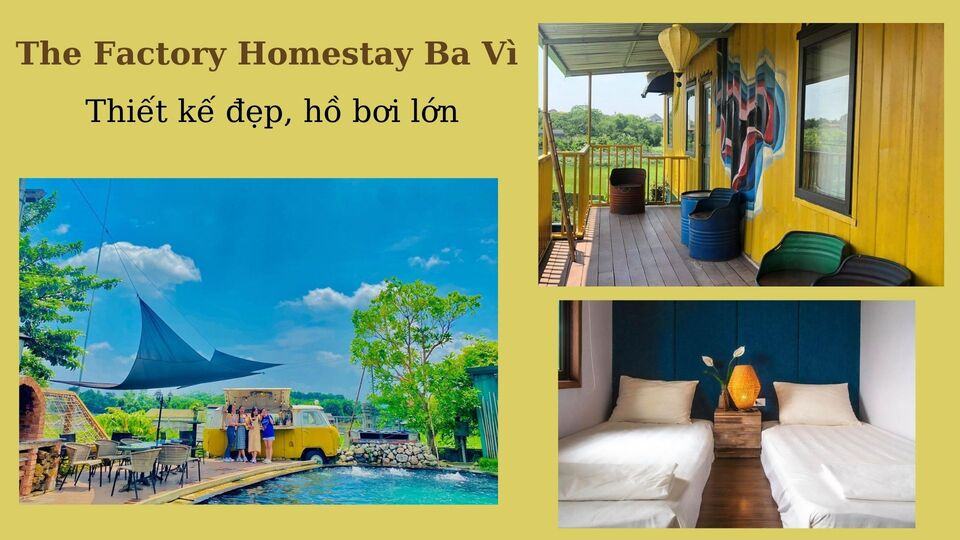 Top 20 Homestay Ba Vì giá rẻ view đẹp có hồ bơi thích hợp nghỉ dưỡng