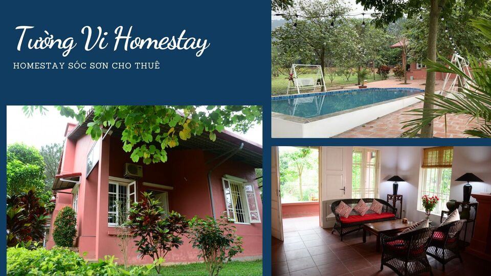 Top 20 Homestay Sóc Sơn giá rẻ đẹp có hồ bơi cho thuê nguyên căn