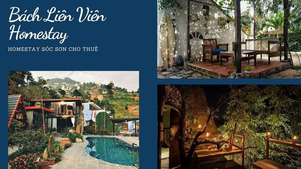 Top 20 Homestay Sóc Sơn giá rẻ đẹp có hồ bơi cho thuê nguyên căn