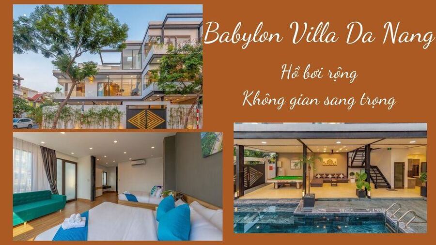 Top 20 Biệt thự villa Đà Nẵng giá rẻ gần biển đẹp có hồ bơi nguyên căn