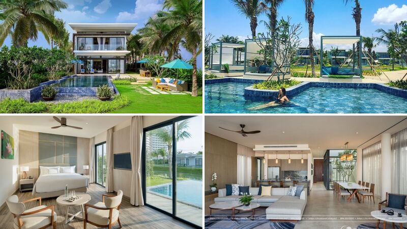 Top 20 Resort Hồ Tràm view biển đẹp giá rẻ có bãi tắm riêng và sân golf