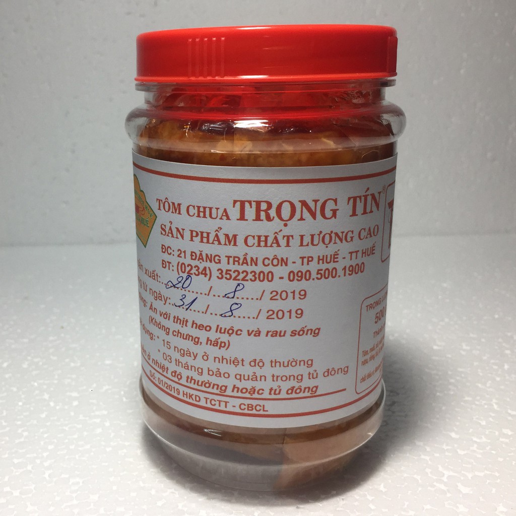 tôm chua Huế