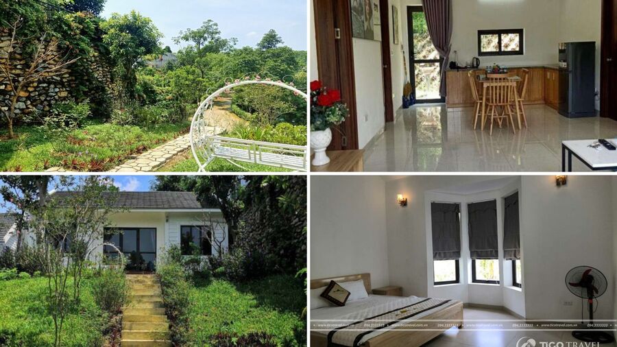 Top 23 Biệt thự villa Hòa Bình Mai Châu view núi đẹp có hồ bơi cho thuê