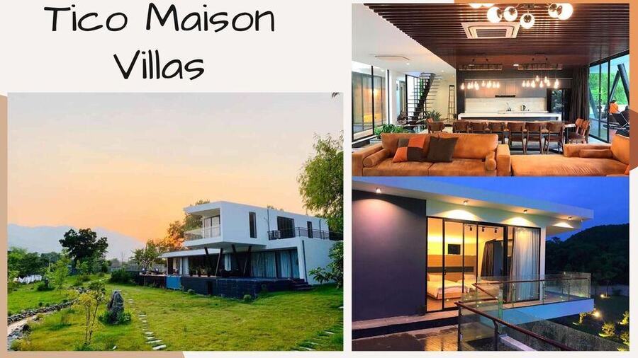 Top 23 Biệt thự villa Hòa Bình Mai Châu view núi đẹp có hồ bơi cho thuê