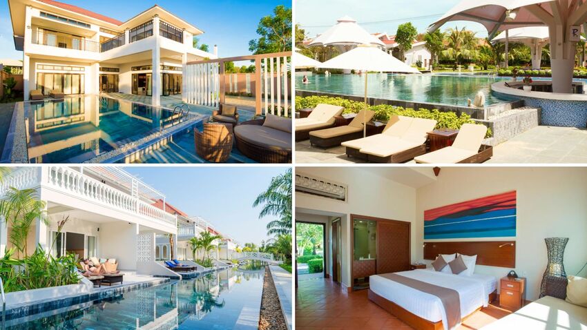 Top 20 Biệt thự villa Phú Quốc giá rẻ đẹp view biển ở trung tâm chợ đêm