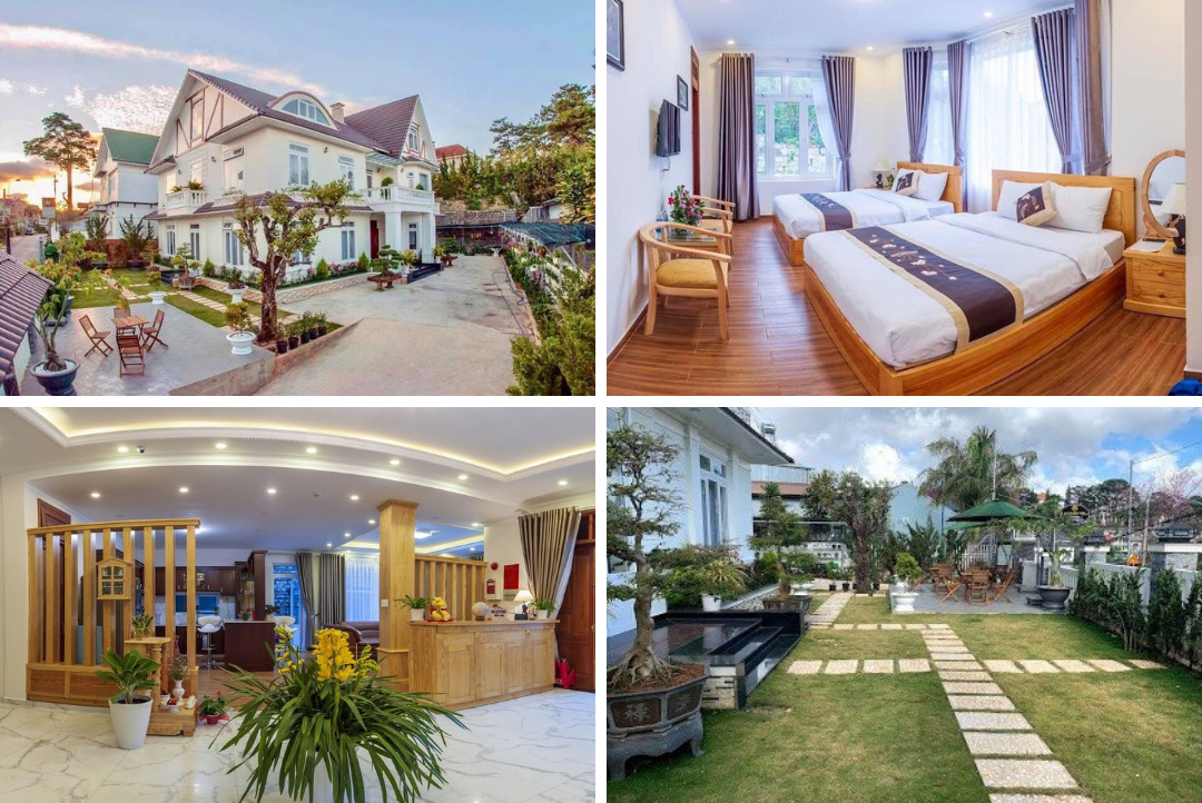 Top 20 Biệt thự villa Đà Lạt tốt nhất view rừng thông có hồ bơi phong cách Châu Âu hiện đại