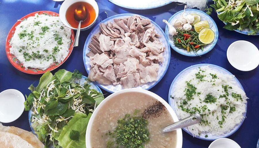 Bánh hỏi lòng heo
